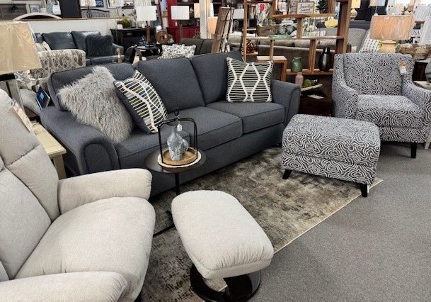 living-room-modern Modern living room setup with sleek furniture designs.